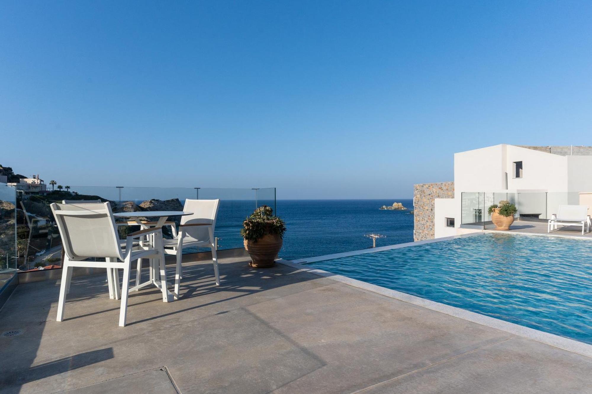 Amazing View Villa Aliki With Infinity Pool & Spa Ligaria  Luaran gambar