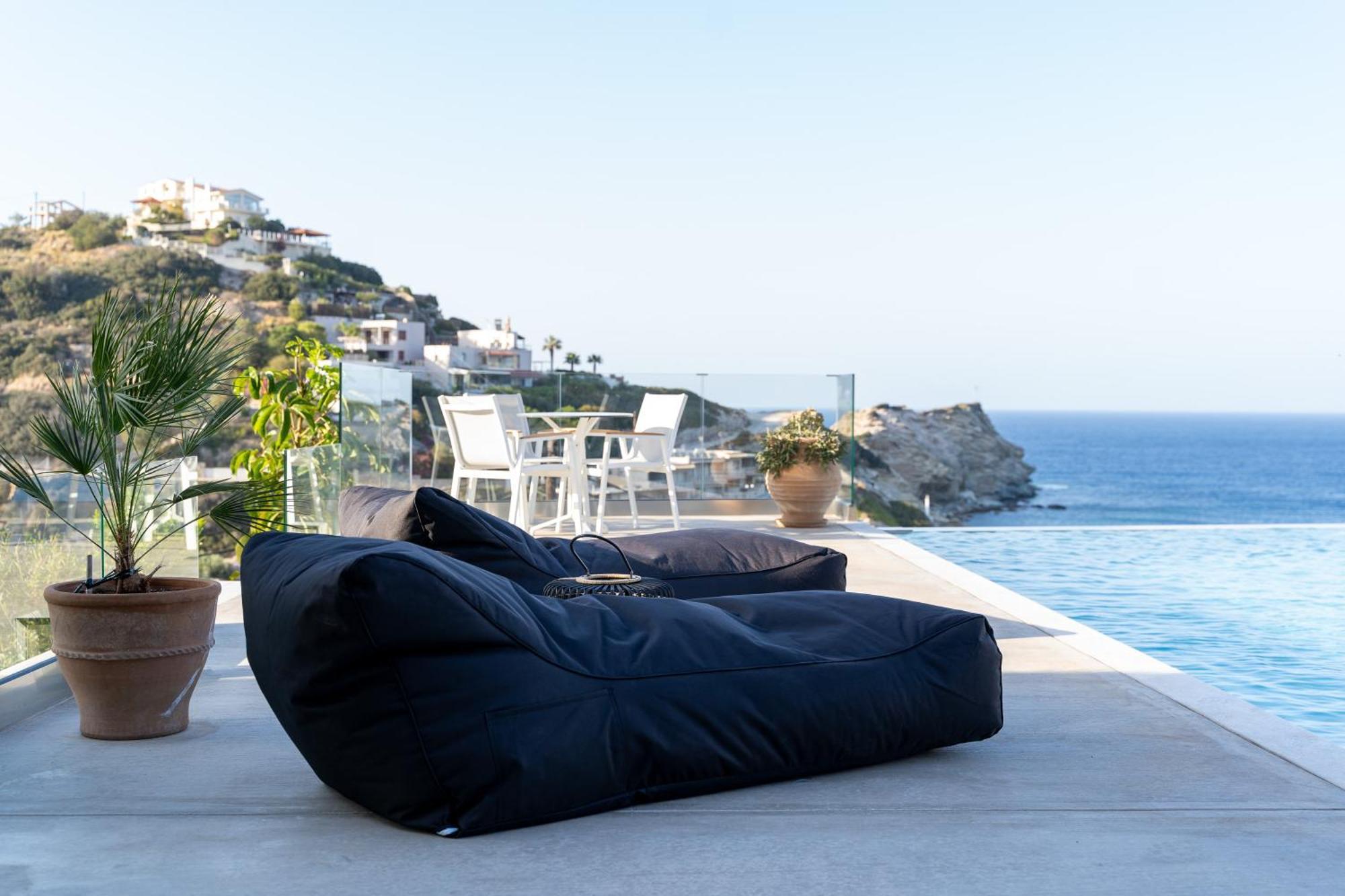 Amazing View Villa Aliki With Infinity Pool & Spa Ligaria  Luaran gambar