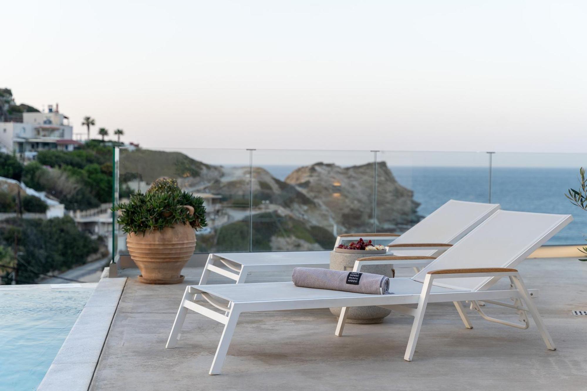 Amazing View Villa Aliki With Infinity Pool & Spa Ligaria  Luaran gambar