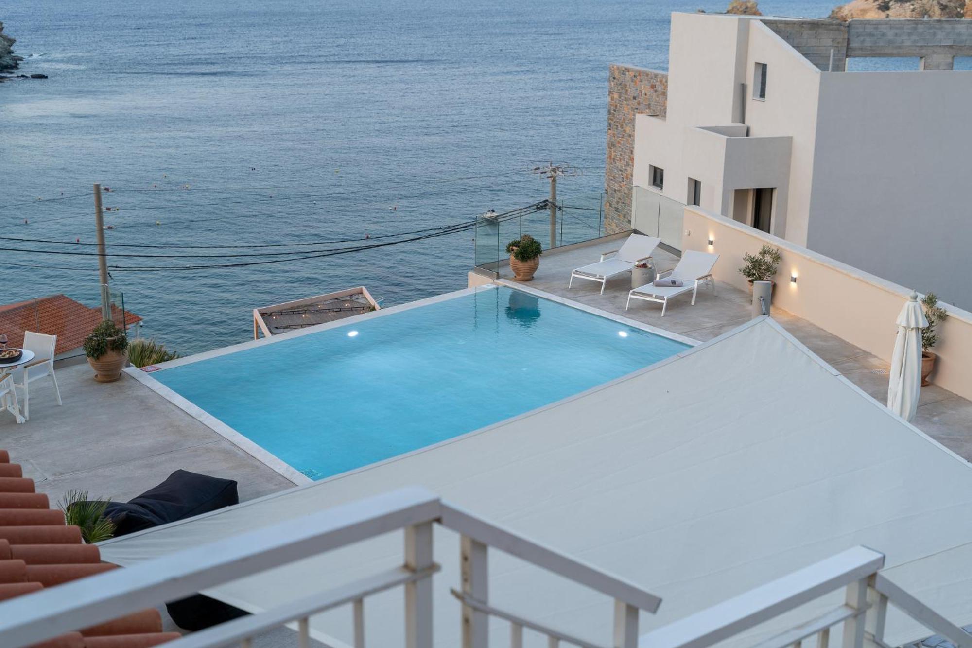Amazing View Villa Aliki With Infinity Pool & Spa Ligaria  Luaran gambar